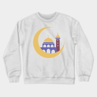 mosque design Crewneck Sweatshirt